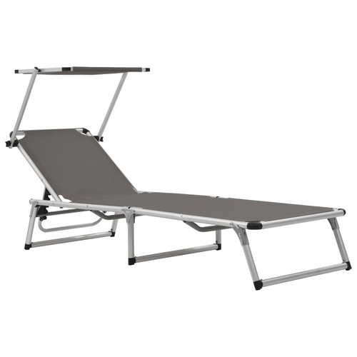 Chaise longue pliable bleu - longue,