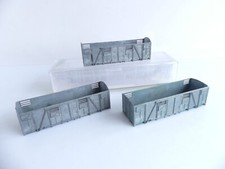 SMCF METALBLANC 3 CRATES WAGON WITHOUT ROOF