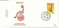 D164704 Belgium FDC P.929 Sport Special Olympics Mont-Sur-Marchienne
