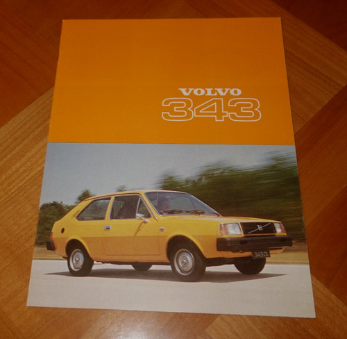 Catalogue volvo 343 - de, 1977