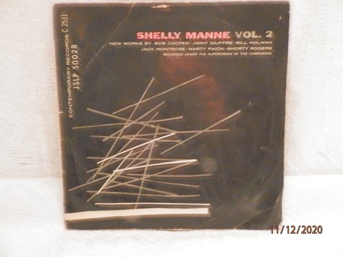 Shelly manne vol - vol., lp10"