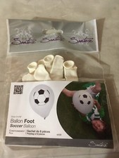 BALLONS MOTIF FOOT  NEUFS
