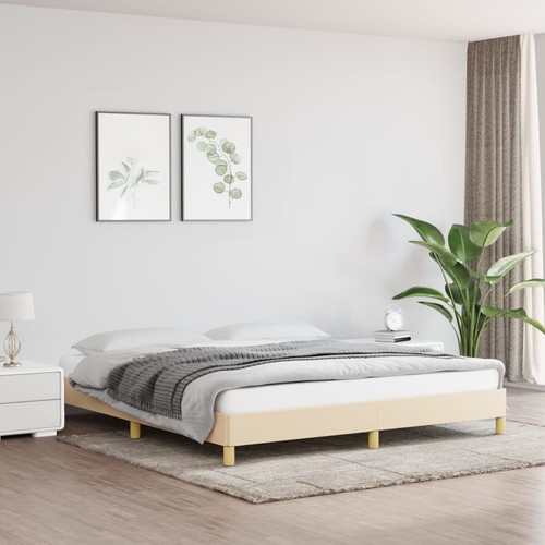 Cadre lit gris foncé - gris, 180