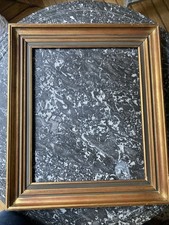 Cadre En Bois Doré Et Kaki