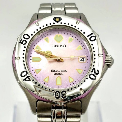 Seiko scuba purple shell diver - seiko,