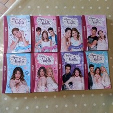 Lot 8 Livres Bibliothèque Rose Violetta Disney roman jeunesse 1 2 3 5 7 8 9 10 