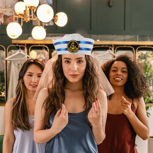 Chapeau capitaine marin - ,