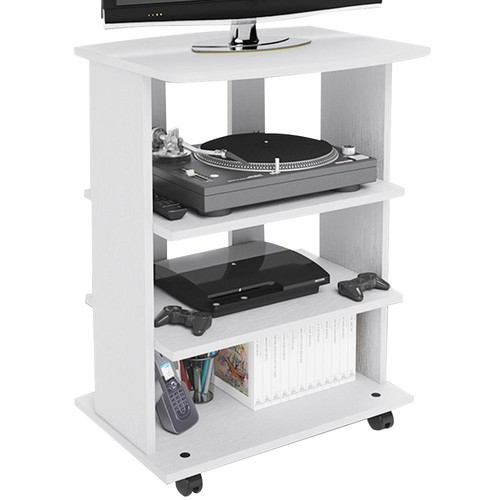 Meuble bois avec 3 - tv, en