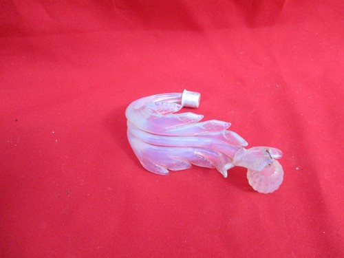 Feuille palme verre opalin