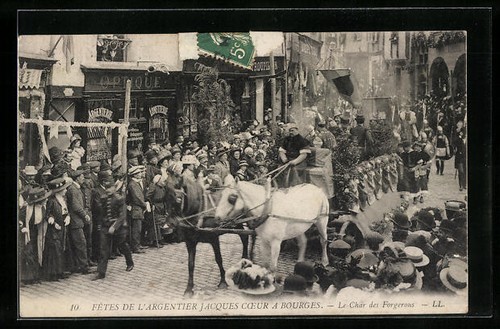 Cpa bourges fêtes de - cpa,
