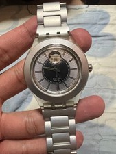 Swatch Irony Automatic Watch Silver Stainless Steel