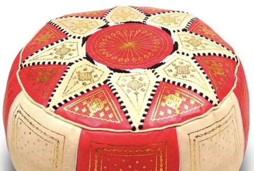 Pouffe artisanalle - pouffe,