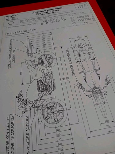 Moto guzzi v50 - moto,