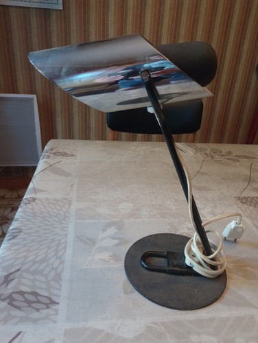 Lampe bureau vintage acier - lampe,