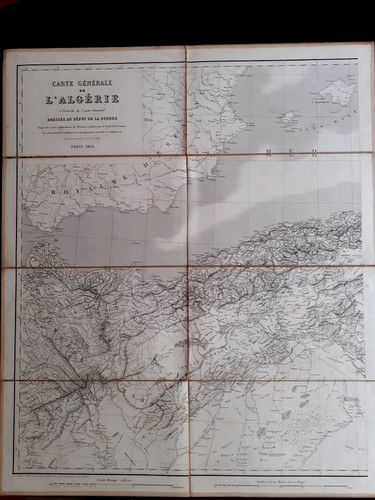 Cartes anciennes algérie - cartes,