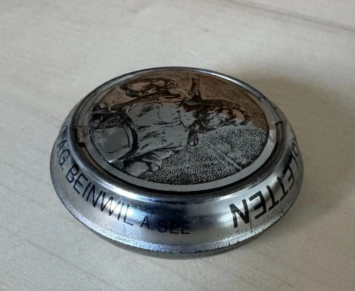 Cendrier poche vintage - cendrier,