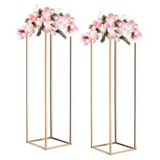 Wedding Flower Stand Stand Stand 31.5 Inch Large Shelf Ornaments Kit 2