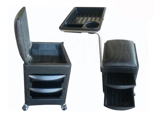 Tabouret chariot de manucure - tabouret,