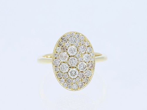 Bague diamant - 1,58, ct.