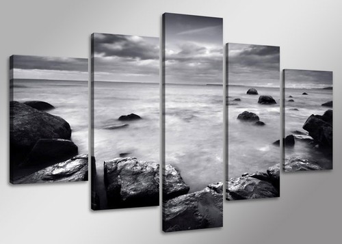 Tableau sur toile mer - sur,