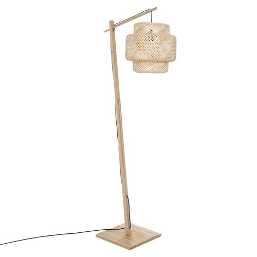 Lampadaire arc bambou - arc,