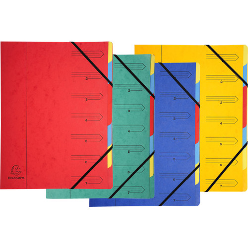 Exacompta 12x trieur agrafé - 12x,