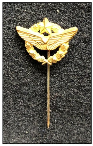 Ww2 brevet pilote doré or - brevet, fr