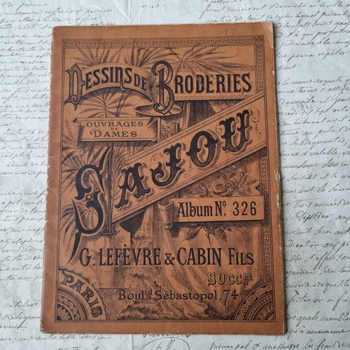 Sajou alphabet couture album - sajou,