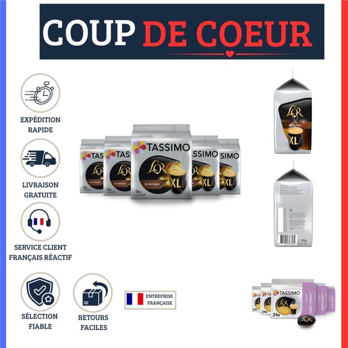 Tassimo dosettes café or - dosettes, l'or