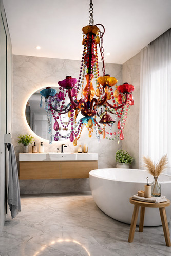 Lustre moderne résine - lustre, en