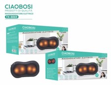 Coussin Massant Maison Voiture Cervical Massage Bien-Être Led Shiatsu Linq