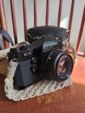 PENTAX KX 35MM Film CAMERA - SMC 50MM 1.7 LENS + Strap + Case
