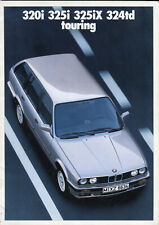 BMW 320i 325i 425iX 324td Touring Italian market original sales brochure 1988