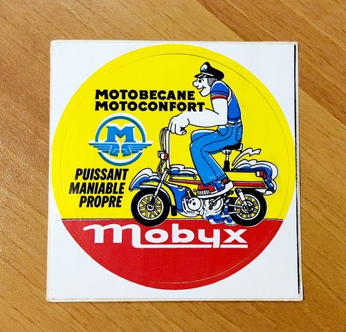 Autocollant sticker mobylette - autocollant,
