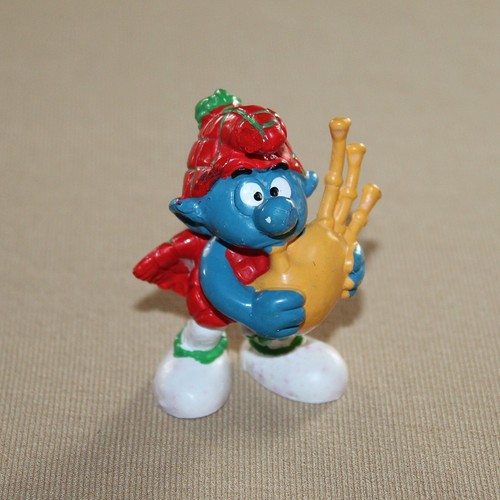 Figurine schtroumpf ecossais - schtroumpf, /