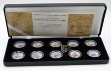 Lot de pièces colorées 10 x