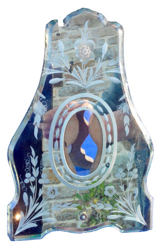 Cadre porte photo miroir - porte,