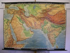 Carte Murale Scolaire Orient