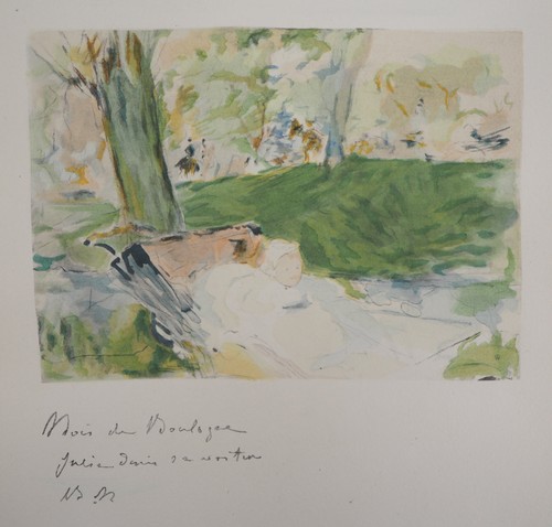 Berthe morisot bois de - bois,