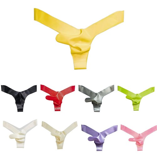 String homme latex caoutchouc