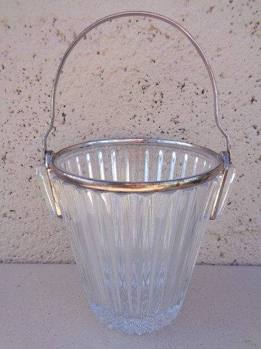 Ancien seau glace glaçons - seau,