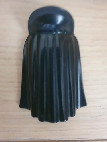 Cape noire avec capuche - cape,
