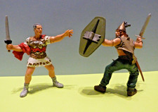 Figurines anciennes PVC 