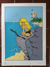 WALTHERY - Sérigraphie RUBINE