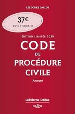 Code de procédure civile annoté: Edition limitée  de Callé... | Livre | état bon