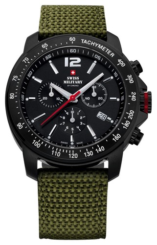 Swiss military chrono - military, by