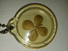 AUTHENTIC 4 LEAF CLOVER KEY