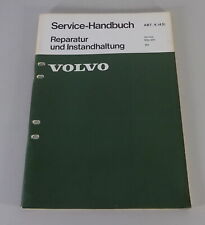 Workshop Manual Repair Volvo 264 Gearbox M50/M51 as of 09/1974