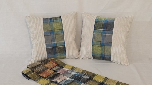 Coussin 40x40 l écossais - 40x40, cm