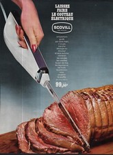 Advertising 068 1963 Scovill Electric Knife